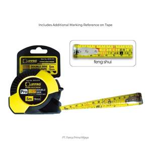 Cinta Métrica Enrollable de Alta Calidad de 5m, Doble Cara, Hoja de Acero de 25mm, Duradera para Construcción, Taller y Uso Doméstico - Product Image 6