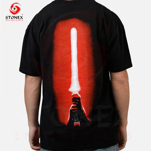 เสื้อยืดเปล่าคุณภาพสูง พิมพ์โลโก้ตามสั่ง เนื้อผ้าหนา 100% คอตตอน ผ้าฝ้ายหนาพิเศษ ไซส์ใหญ่ โอเวอร์ไซส์ สำหรับผู้ชาย - Product Image 2