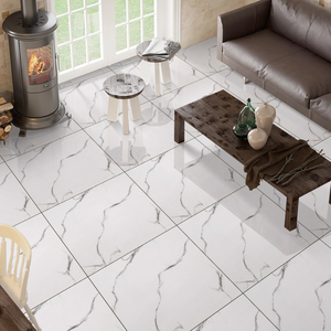 60 X 60 CM Digitally printed ceramic floor tiles glossy surface 600 MM x 600 MM Floor Square tiles white color tiles - Product Image 4