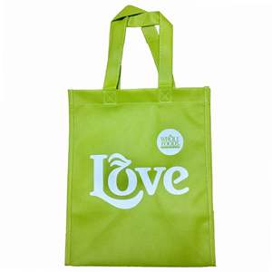 Promotional Custom Design Non-woven <b>Bag</b> Printed Nonwoven Grocery <b>Bag</b> Recyclable PP Laminated Non Woven Shopping <b>Bag</b> - Product Image 1