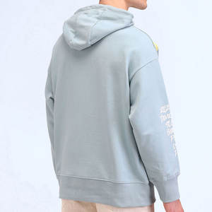 Sudaderas con Capucha para Hombre, Estilo Urbano, Lavado Ácido, Corte Regular, Personalizables, de Alta Calidad, 100% Algodón, Hechas en Pakistán - Product Image 3