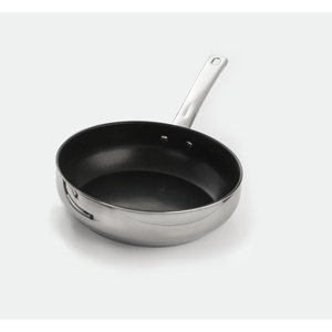 Premium Stainless Steel Frying <b>Pan</b> with Even Heat Distribution Induction Compatible Heavy-Duty Skillet for Healthy Cooking - Product Image 3