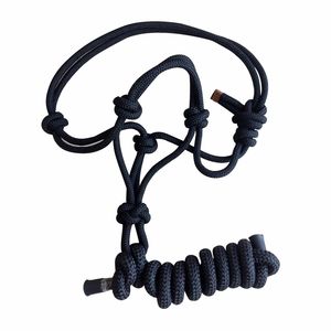 PRIMA - Cabestro de cuerda para caballo personalizado estilo vaquero con silla de montar occidental, trenzado de poliéster para mayor comodidad y durabilidad, con cuerda de tracción a juego - Product Image 5