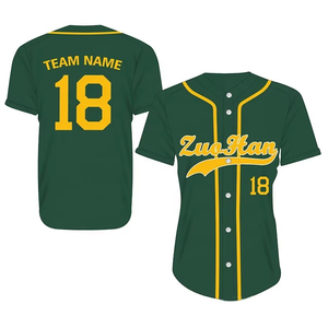 Maillots de baseball personnalisés en gros, pas chers, cousus sur mesure, design personnalisé, sublimation, séchage rapide, respirants - Product Image 1