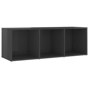 4 pezzi di alta lucentezza grigio ingegnerizzato legno TV Set mobile per soggiorno - Product Image 6