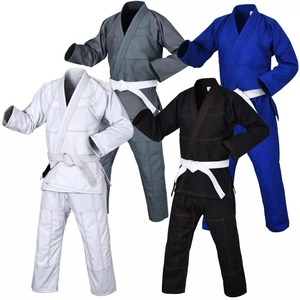 Kimono de Jiu Jitsu Brasileño Personalizado con Refuerzo en las Rodillas, Uniforme de BJJ, Tela Ripstop, Tejido de Perlas, Algodón, Venta al Por Mayor, Fabricante OEM ODM - Product Image 1
