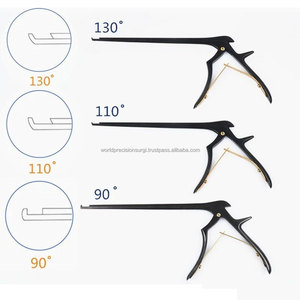 Black Kerrison Rongeur Orthopedic Surgical Bone Rongeur Spine <b>Neurosurgery</b> Stainless Steel Coated Manual Surgical Kit <b>Instrument</b> - Product Image 3