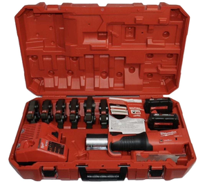 Kit de Herramientas Hidráulicas M18 Volt Logic 2922-22 Estándar de la Industria, Accesorios de Prensa Premium, Listo para Usar con 6 Mordazas - Product Image 3