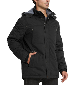 Stand Collar Men Windproof <b>Jacket</b> Full Zip Sport Coat Wind Resistant Performance Athletic Transition Outerwear - Product Image 5