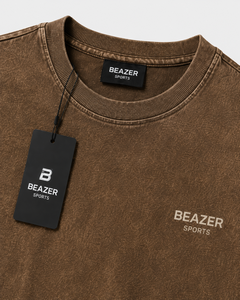 บริการ OEM เสื้อยืดสีดำถักทรงโอเวอร์ไซส์สำหรับผู้ชาย คุณภาพพรีเมียม สไตล์สตรีทแวร์ วินเทจ ทรงปกติ ล้างสีแบบแอซิดวอช จำหน่ายจำนวนมาก - Product Image 6