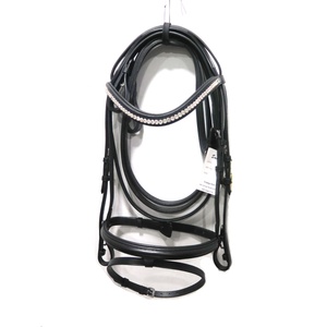 Bride Flash anatomique haute pour chevaux Confort durable Cuir de cristal indien Western BrowBand pour les produits d'équitation équestre - Product Image 1