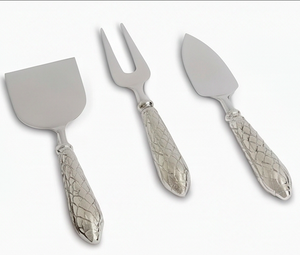 Elegant <b>Cheese</b> <b>Knife</b> <b>Set</b> Stainless Steel Handle Dishwasher Safe Kitchen Tools For <b>Cheese</b> Serving Use And Hotel Use - Product Image 1