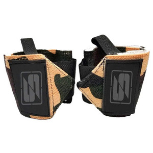 สายรัดข้อมือยกน้ำหนักลายพรางแบบใหม่ราคาโรงงาน พร้อมโลโก้และสีที่กำหนดเองได้ - Product Image 5