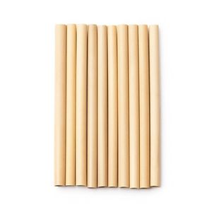 EXPAD Reusable Biodegradable <b>Bamboo</b> <b>Straw</b> Eco-Friendly Washable with Laser Engraved Logo 200mm Length 6mm Inner Diameter - Product Image 1