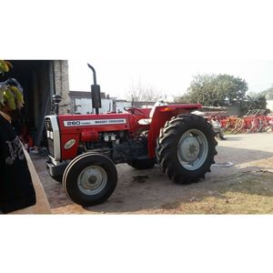 รถแทรกเตอร์แมสซีย์เฟอร์กูสันที่เชื่อถือได้ MF 260 2WD 60แรงม้าเหมาะสำหรับฟาร์มขนาดเล็กถึงขนาดกลางในแอฟริกาสำหรับการทำฟาร์มเลี้ยงด้วยเครื่องจักรกลที่มีงบประมาณต่ำ - Product Image 3