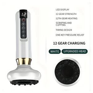 Masajeador Eléctrico Recargable Inalámbrico de Ventosas con 12 Niveles, Regalo Perfecto para Halloween - Suministro de Cuidado Corporal para Gua Sha y Raspado - Product Image 1