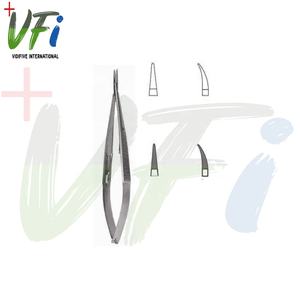 Castroviejo ที่ใส่เข็มสแตนเลสแบบใช้มือและไฟฟ้าเครื่องมือผ่าตัดพื้นฐานพื้นฐานของอุปกรณ์ผ่าตัด - Product Image 1