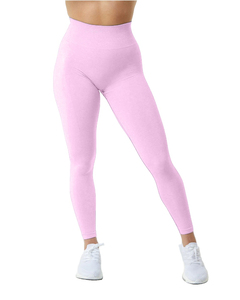 Leggings personnalisés pour femmes OEM ODM Vente en gros Taille haute Yoga Gym Fitness 100% Coton Anti-bactérien Séchage rapide Fabricant Vêtements de sport - Product Image 1