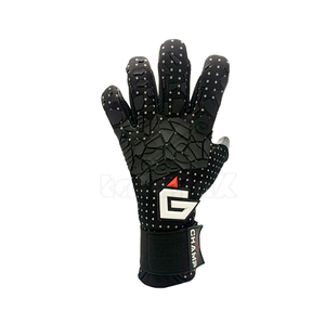 Guantes de Portero de Cuero de Alta Calidad, Colores Personalizados, Logotipo, Impermeables, Correa de Muñeca Ajustable, Transpirables, Fútbol Profesional - Product Image 1