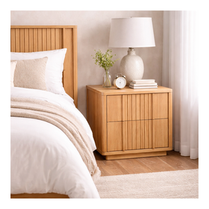 Colección LINEAR RANGE, Muebles de Dormitorio Modernos, Ecológicos y Duraderos, Mesa de Noche de Madera de Alta Calidad - Product Image 1
