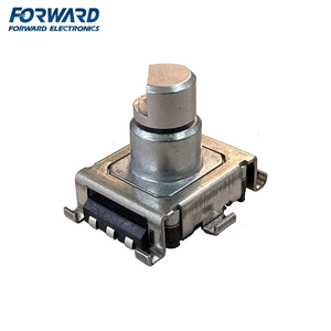 Encodeur Rotatif Mince DC11L 11mm à Arbre Métallique, Automatisation Industrielle Taïwanaise, DC5V/10mA, 15k Cycles, Pin PC, Film Carbone - Product Image 1