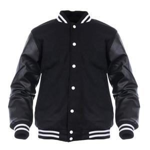 Veste de sport pour homme en toile avec logo personnalisé, manches en simili cuir, respirante, séchage rapide et design réversible à l'avant - Product Image 1