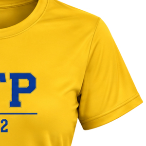 T-shirt d'entraînement personnalisé pour femmes Sigma Gamma Rho, col rond, manches courtes, vêtements de sport athlétiques, vente en gros - Product Image 5