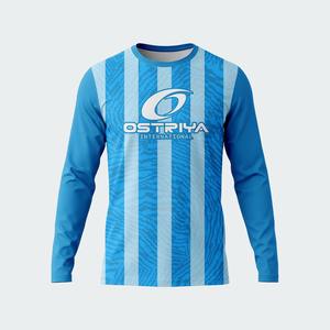 Maillot de football sublimé à manches longues personnalisable de qualité supérieure 2026 – Couleurs personnalisées, 100 % polyester, respirant et séchage rapide - Product Image 6