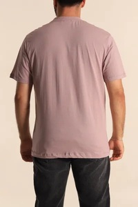 Camiseta de Punto Casual para Hombre EVER GLOW, Manga Corta, Cuello Redondo, Viscosa/Algodón, Transpirable, Ecológica, Antiarrugas, Teñido Liso, 160g - Product Image 2