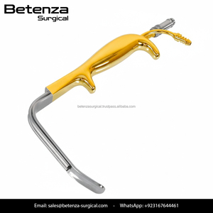 Retractor de Senos Ferreira de Acero Alemán con Fibra Óptica y Luz, Estilo Tebbetts, Retractor de Cirugía Plástica para Aumento de Senos - Product Image 3