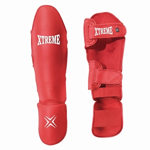 สนับแข้ง MMA แบบกำหนดเองได้  แผ่นรองข้อเท้า แผ่นเจลป้องกันหน้าแข้ง สนับแข้งมวยไทย ปรับขนาดได้ สายรัดปรับระดับได้ อุปกรณ์ MMA - Product Image 1