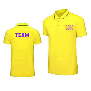 เสื้อโปโลแขนสั้นผ้าโพลีเอสเตอร์ดรายฟิตขายส่งยอดนิยม ปักโลโก้ตามสั่ง เสื้อโปโลเรียบสำหรับกอล์ฟ เสื้อโปโลสำหรับตกปลา - Product Image 6