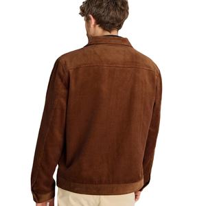 2025 élégant femmes velours côtelé vestes élégant imprimé doux coton tissu bouton fermeture respirant pour l'hiver exceptionnel OEM - Product Image 2