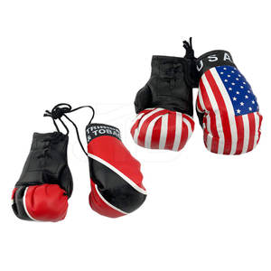 Llavero de Mini Guantes de Boxeo de PU con Logotipo Personalizado, Llavero de Mini Guantes de Boxeo de Cuero al por Mayor - Product Image 2