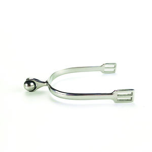 Espuelas de equitación de calidad premium al por mayor, equipo de acero inoxidable, sin óxido, con rodillo, para caballos - Product Image 2