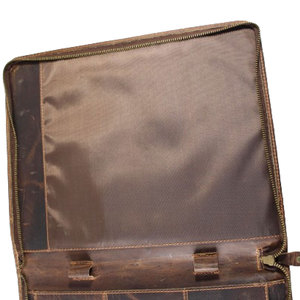 Luxury Customized Vintage Handmade Custom Genuine Leather Eco-Friendly Business File <b>Folder</b> - Product Image 6