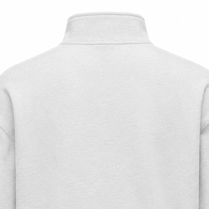 Sweat-shirt personnalisé pour homme à col zippé, en mélange de coton premium, pull demi-zippé, décontracté, pour le sport et l'entraînement, vêtements de gym, fabricant OEM ODM - Product Image 4