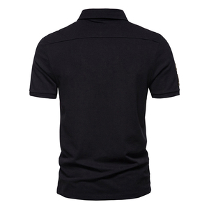 Camiseta de Hombre 100% Algodón Lavable, Cuello Redondo Estampado, Corte Holgado, Manga Corta, Ligera, Transpirable, Tejido de Seda - Product Image 2