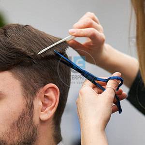 Ciseaux de barbier en acier inoxydable de haute qualité, best-sellers - Ciseaux de coupe de cheveux durables pour droitiers, nouvelle arrivée - Product Image 4