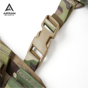 Aifran Sports MOLLE II Gilet d'entraînement extérieur réglable avec porte-plaques et harnais de poitrine à sangles - Product Image 5