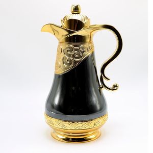 Carafe à café avec poignée, bouilloire à bec verseur facile, pot à bec verseur anti-goutte, pot à café avec couvercle à verrouillage, bouilloire à café avec couvercle à ressort, pot à expresso manuel - Product Image 3