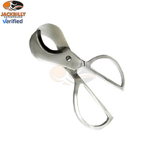 Ciseaux chirurgicaux manuels réutilisables pour couper les sutures, instruments d'opération, cordon ombilical, acier inoxydable, lame large plate courbée - Product Image 4