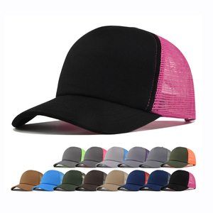 Classic Trucker <b>Hat</b> for Men Women Mesh Back Baseball Cap Adjustable Snapback Casual Outdoor <b>Hat</b> Mesh Back Trucker Cap OEMODM - Product Image 6