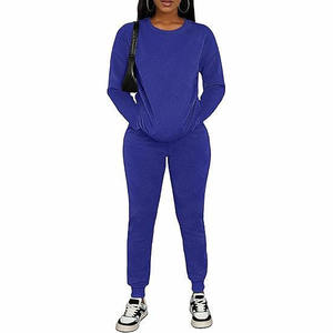 Women's Custom Logo Streetwear Sweatshirt Pullover Gym Hoodie Casual Crop <b>Top</b> Hoodie Set for Winter with screen printing logo - Product Image 3