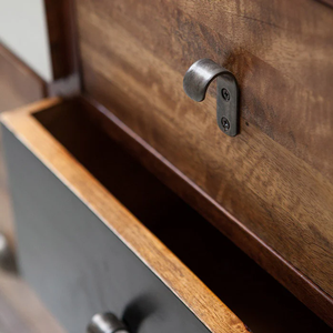 Armoire de rangement de cuisine moderne en bois avec étagères et tiroirs, armoire compacte pour garde-manger avec des couleurs variées pour les hôtels et la maison - Product Image 3