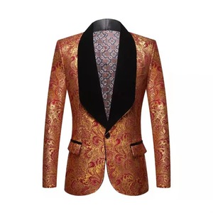 Blazer de Negocios para Hombre, Económico, OEM, con Parches, Cuello en V, Manga Larga, Resistente al Viento y Transpirable (Oficina/Formal) - Product Image 2