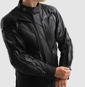 Veste d'hiver longue en velours côtelé, coupe-vent et respirante, teinte en pièce, couleur unie, haute qualité, pour moto de course Flyingkick Enterprise - Product Image 3