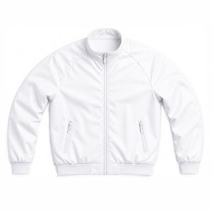 Blouson aviateur vintage pour homme, style intemporel, avec fermeture éclair avant et ourlet côtelé - Product Image 3