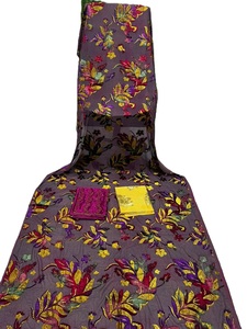 Ensemble de Dirac Somalien de Luxe de Haute Qualité, Vêtements Traditionnels Kanga, Tenue Formelle, Design Floral Brodé - Product Image 5