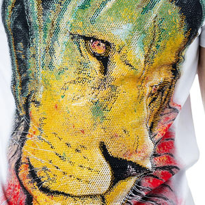 Camisetas de Verano para Hombre de Alta Calidad con Cuello Redondo y Pedrería Personalizadas, Manga Corta, Tela de Lona Transpirable, Estilo Casual, Gran Venta - Product Image 4